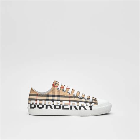 burberry vintage check sandals|archive beige check sneakers.